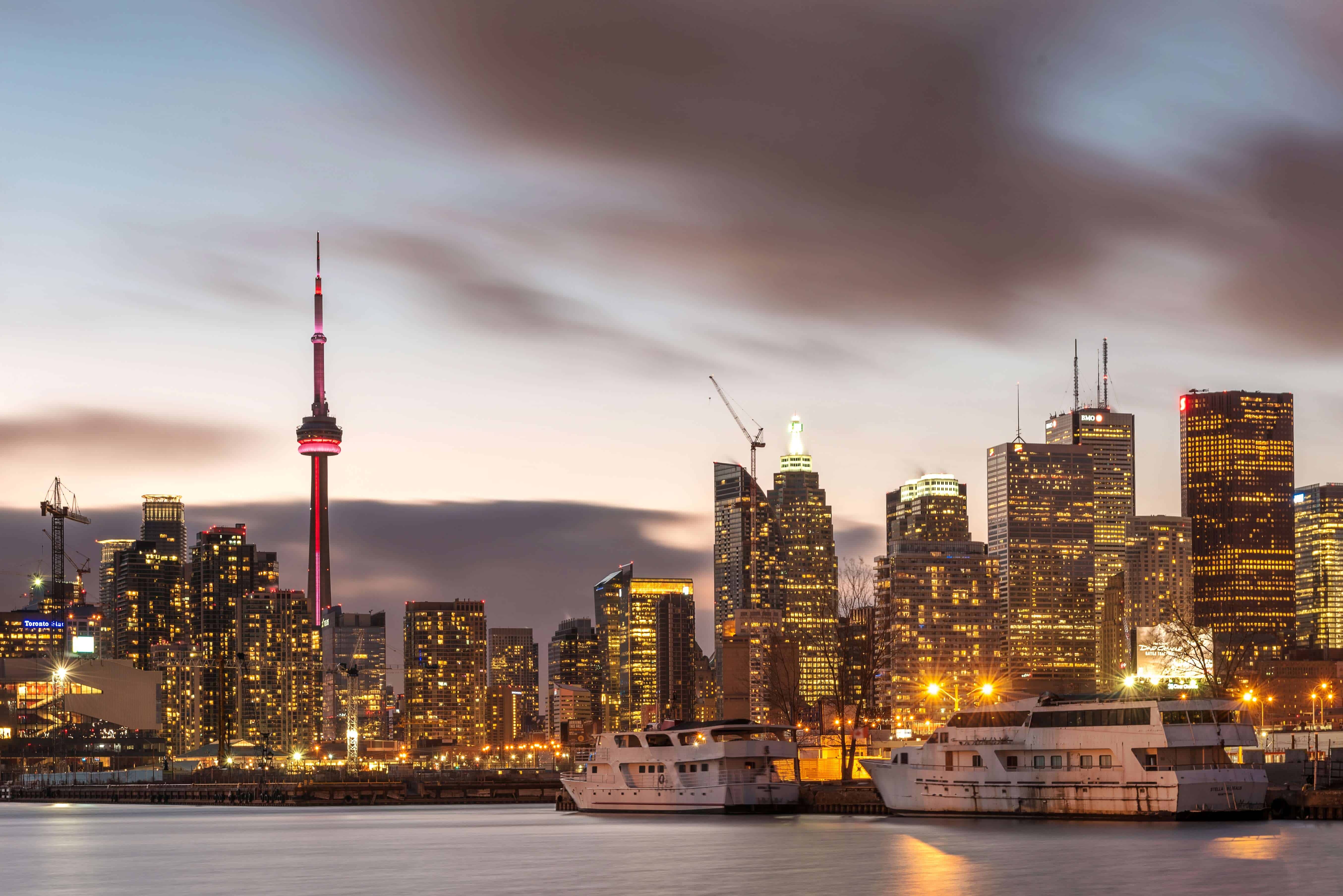 a view of Toronto skyline demonstrating the urban environments we can help manage